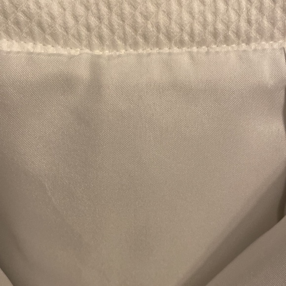 White Fully Lined Pleated Skirt - Size 8 - Picture 5 of 7